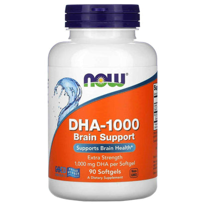 DHA-1000 Brain Support Extra Strength 90 Softgels Brain Health