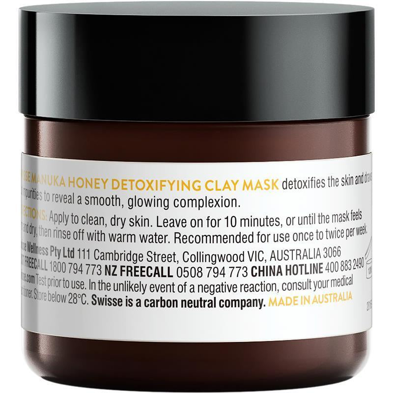 Swisse Skincare Manuka Honey Detoxifying Facial Clay Mask 70G