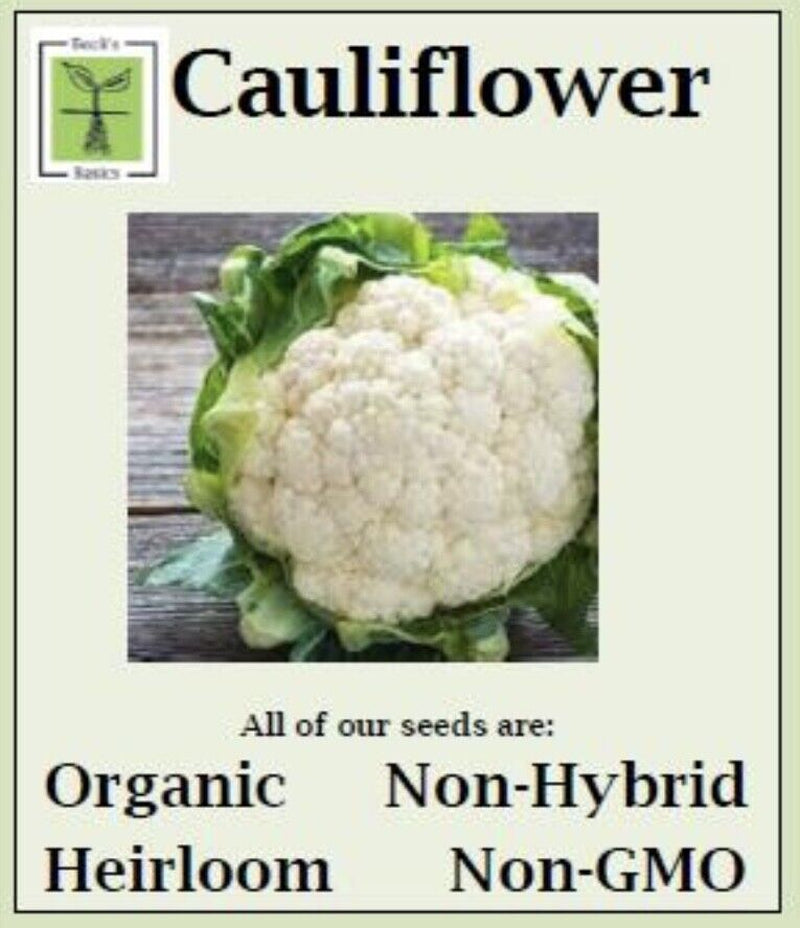 ORGANIC, NON-GMO, NON-HYRID, HEIRLOOM Vegetable Seeds - Autumn/Winter