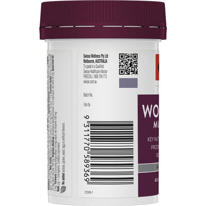 Swisse Womens Multivitamin 65+ 60 Tablets