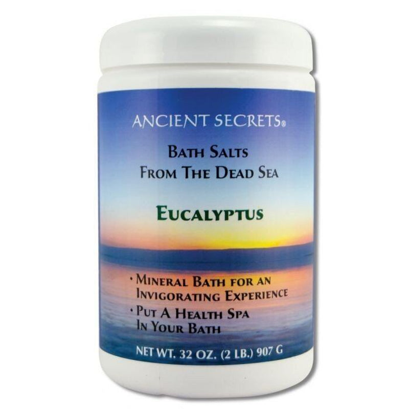 Ancient Secrets Dead Sea Bath Salts Eucalyptus 2 Lbs Bath Salt