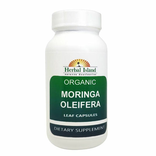 Moringa Oleifera Leaf Powder Capsules 500Mg - Organic - Pure-Natural - Free Ship