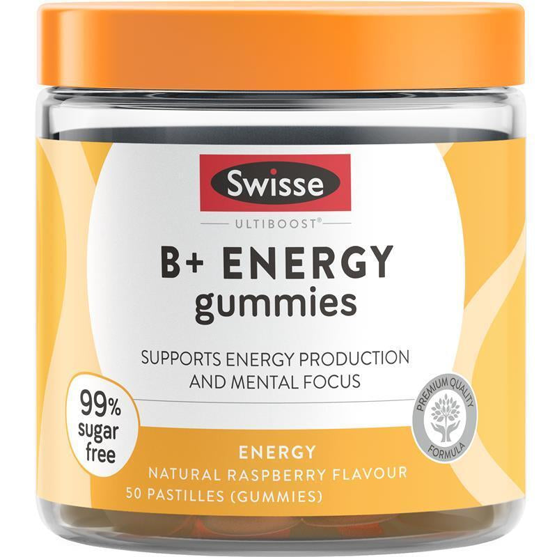 Swisse B+ Energy Gummies 50 Pack