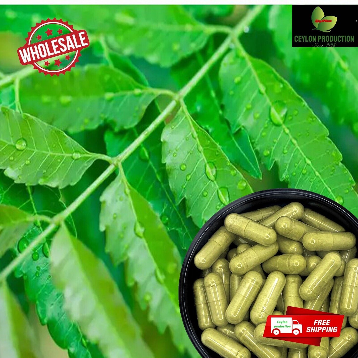 Neem Leaf Capsules(600Mg