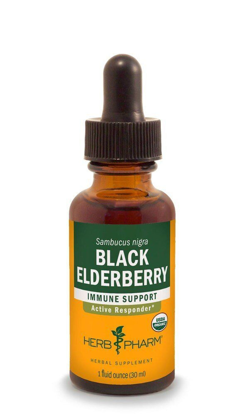 Herb Pharm Black Elderberry Extract 1 Oz Liquid