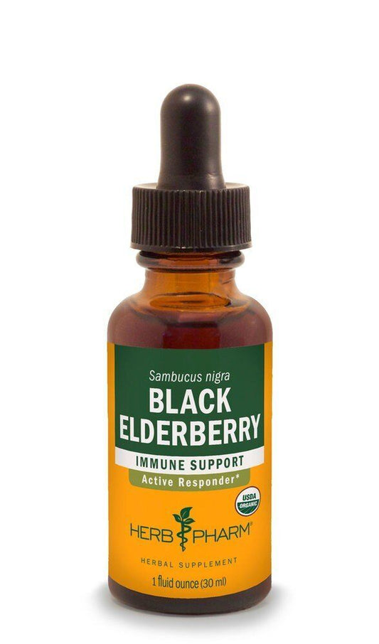 Herb Pharm Black Elderberry Extract 1 Oz Liquid