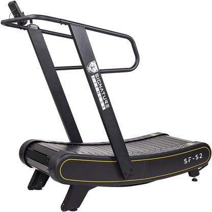 SF-S2 Sprint Demon - Motorless Curved Sprint Treadmill with Adjustable Levels of Resistance - 300 Lb Capacity