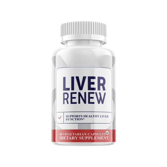 Liver Renew Capsules, Vegan Dietary Supplement (60 Capsules)