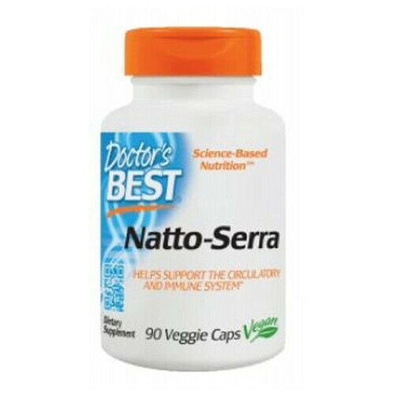 Natto-Serra 90 Veggie Caps by Doctors Best