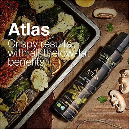 Organic Extra Virgin Olive Oil Spray Polyphenol Rich Moroccan Oil Cooking Spr...