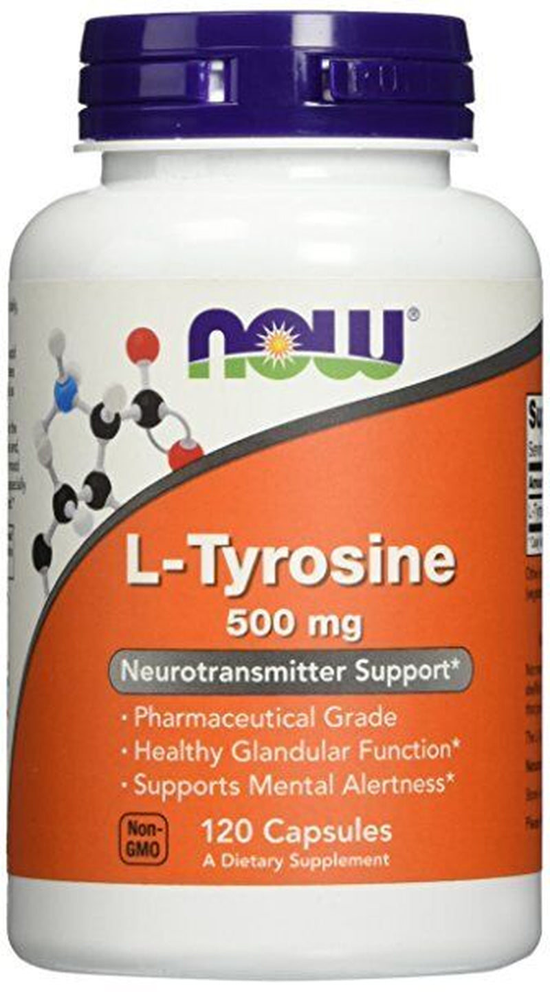 L-Tyrosine 500Mg 120 Capsules