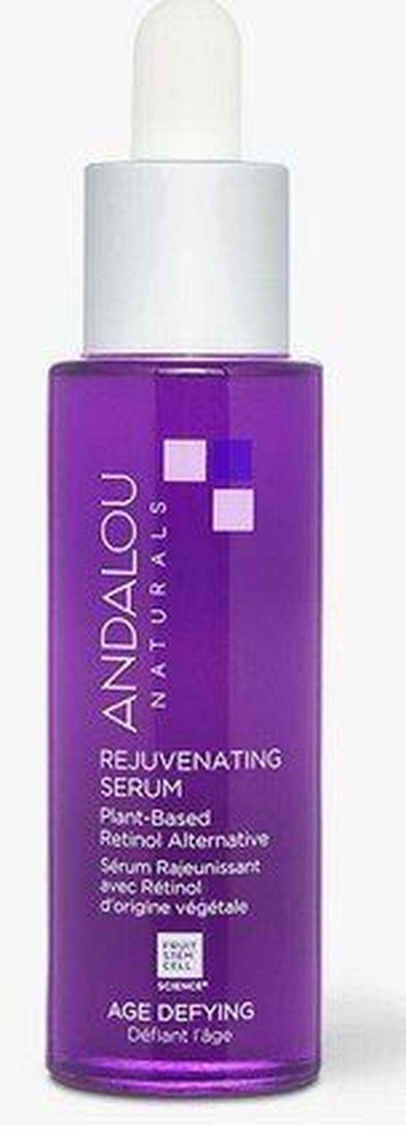 Andalou Naturals Age Defying Rejuvenating Plant Based Retinol Alternative Serum