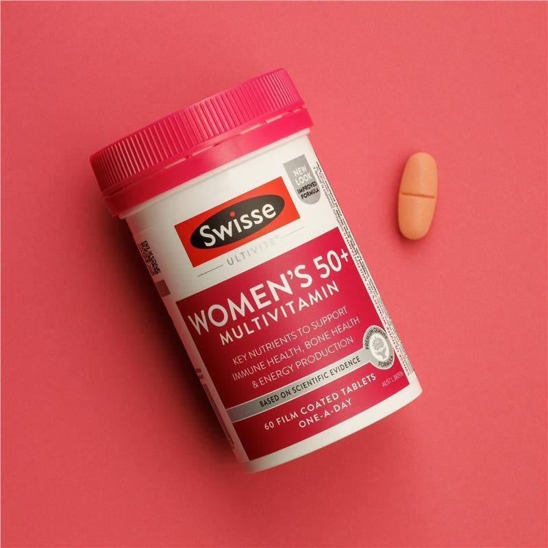 Swisse Womens Multivitamin 50+ 60 Tablets