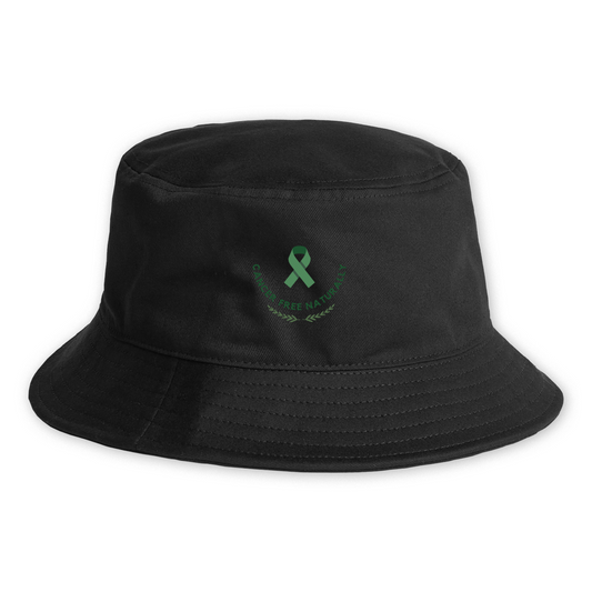 Cancer Free Naturally Bucket Hat 100% Cotton