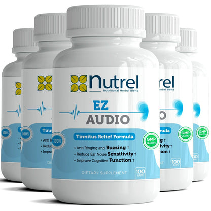 Tinnitus Relief, Hearing, Ear Health Capsules Ringing Support 