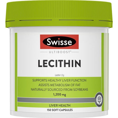 Swisse Ultiboost Lecithin 1200Mg 150 Caps