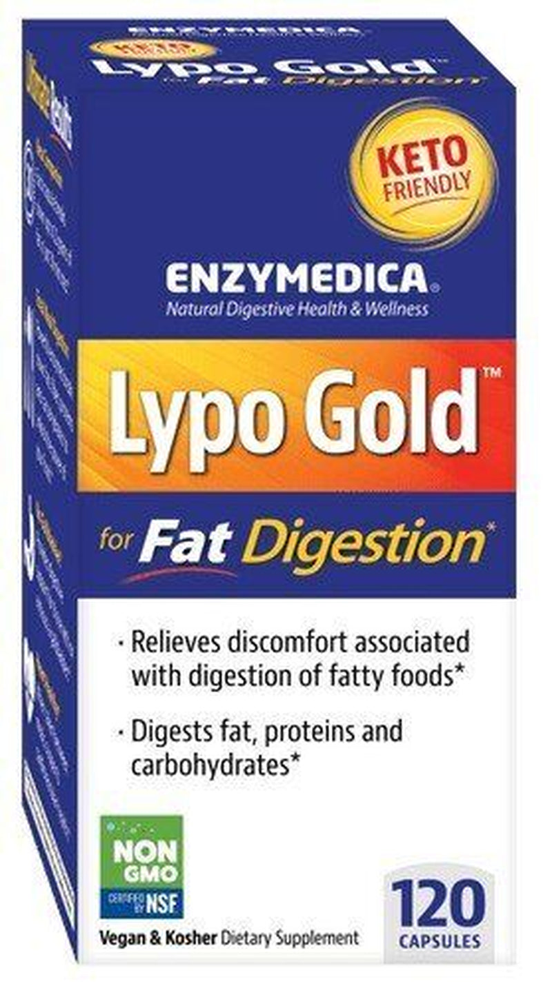 Enzymedica Lypo Gold 120 Capsule