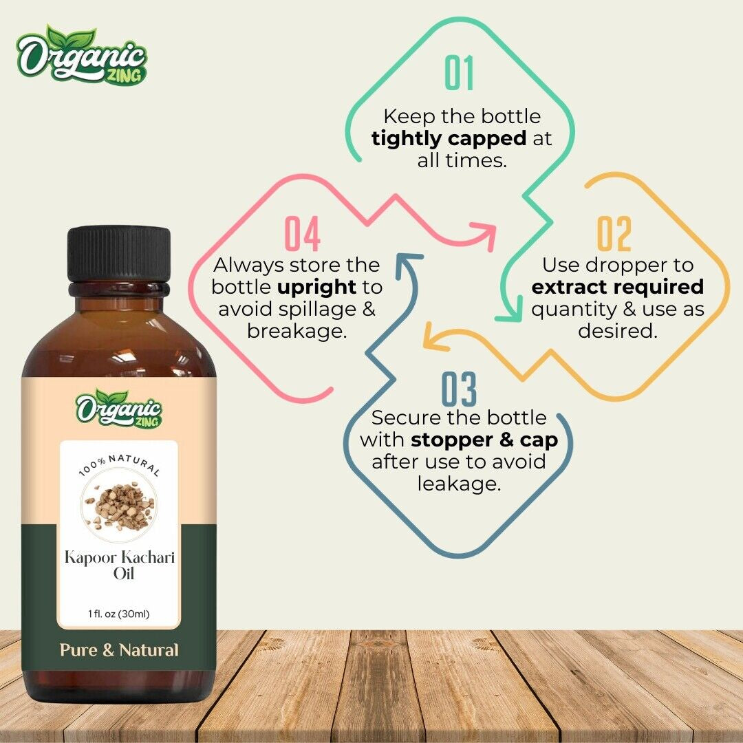 Organic Kapoor Kachri 100% Pure & Natural Essential Oil - {30Ml/1.01 Fl Oz}