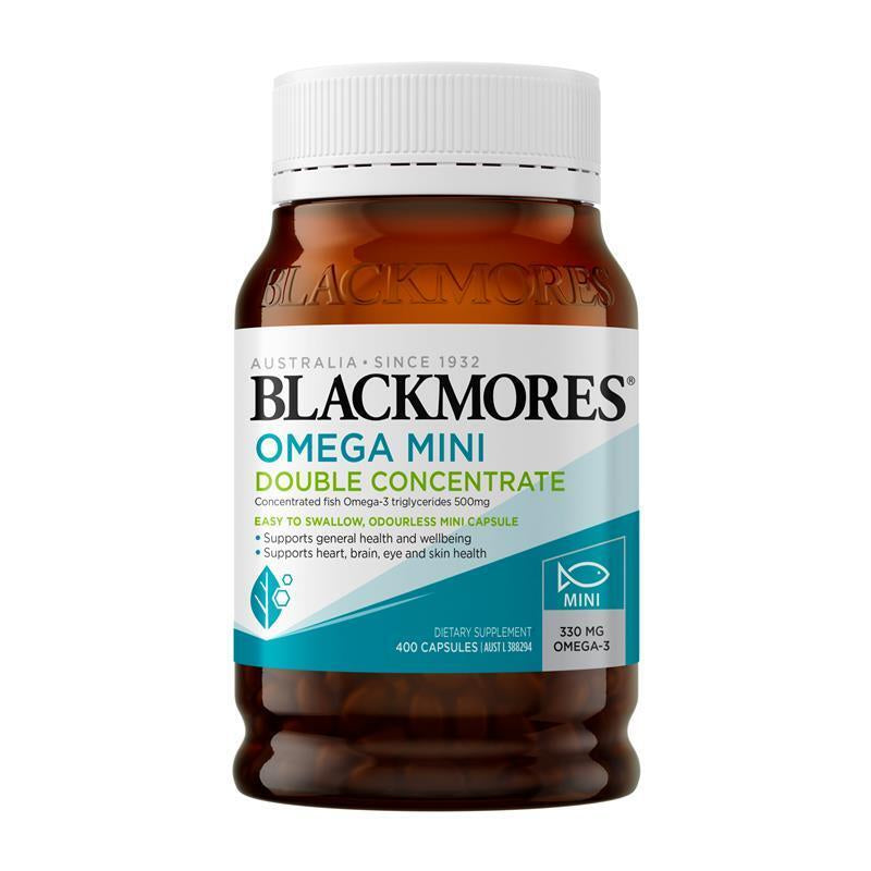 Blackmores Odourless Fish Oil 400 Mini Capsules