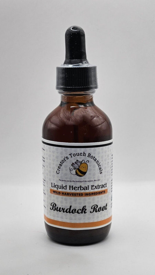 Burdock Root Tincture Organic, 2Oz Blood Detox, Digestive, Blood Sugar