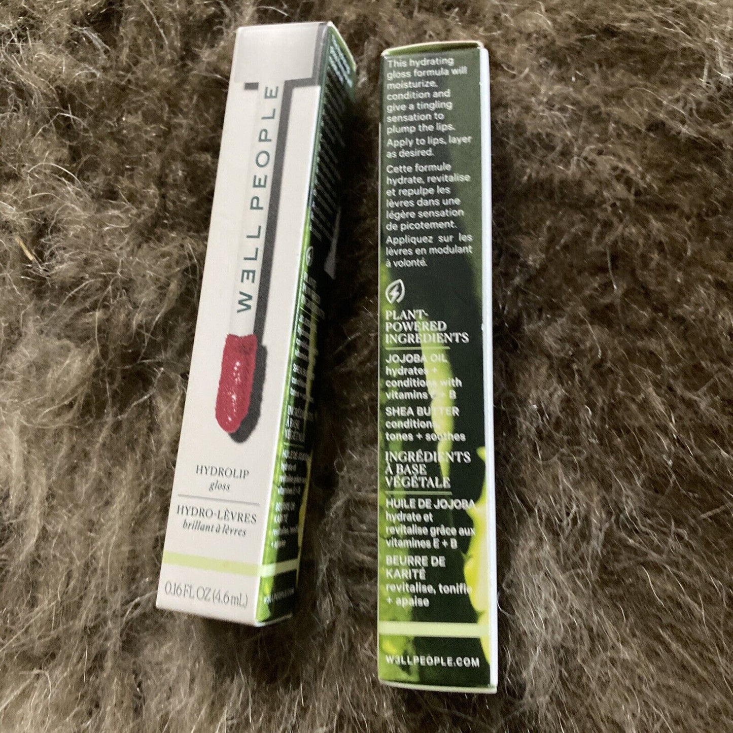 Organic Natural Lipgloss 2 pack Well People Berry Hydrolip Gloss