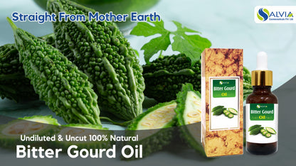 Bitter Gourd (Momordica Charantia) Pure & Natural Carrier Oil - [10Ml - 25 Ltr].