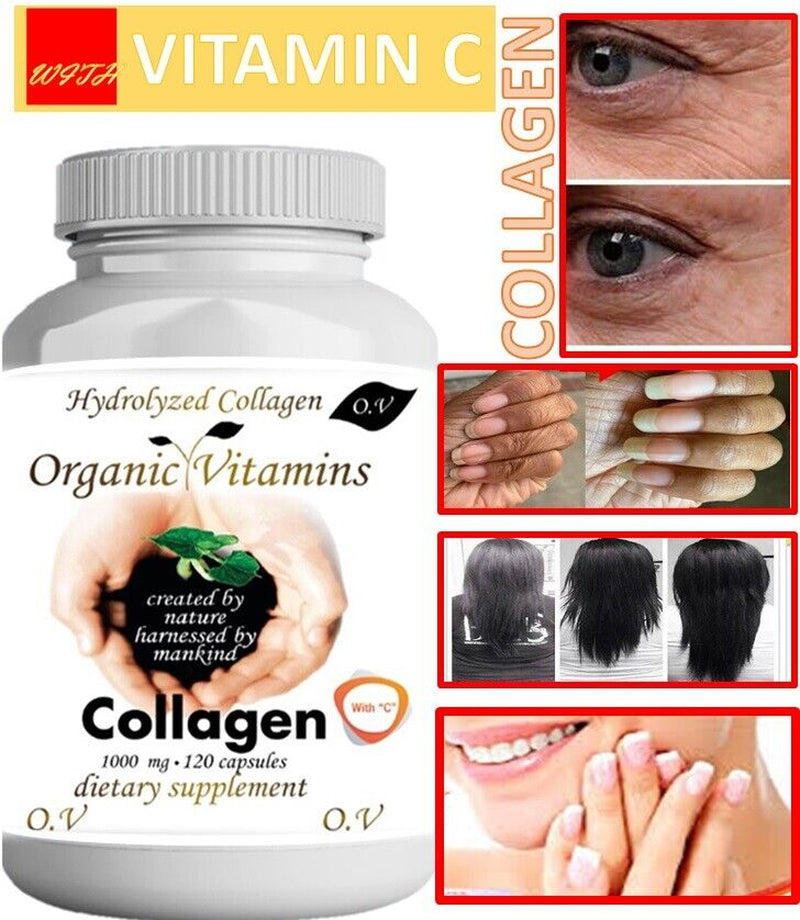 Collagen for Healthy Skin, Joints, Hair & Nails 120 CAPSULES