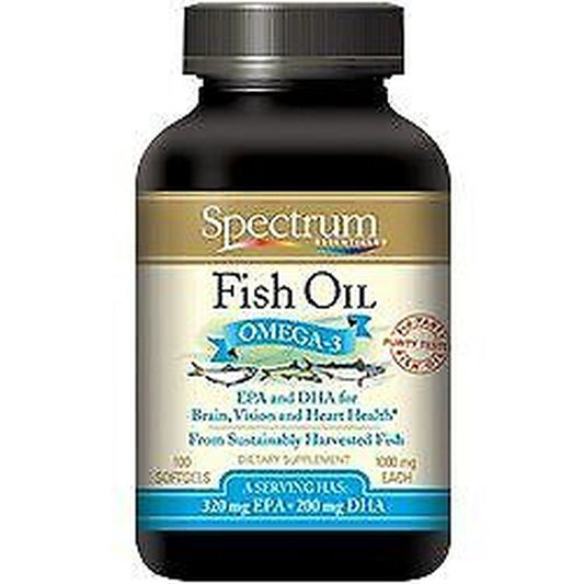 Spectrum Essentials Norwegian Fish Oil 1000Mg 100 Capsule