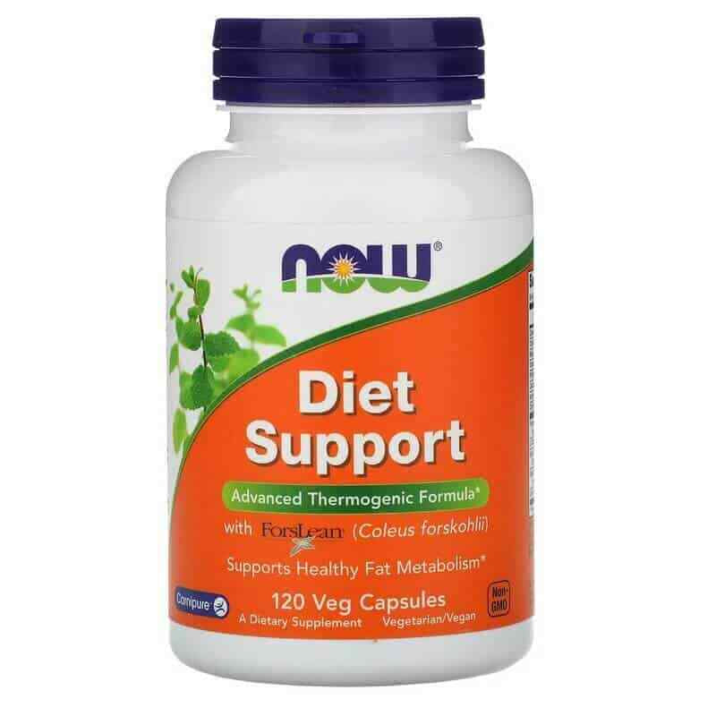 Diet Support 120 Vegetarian Capsules Advanced Thermogenic Formula