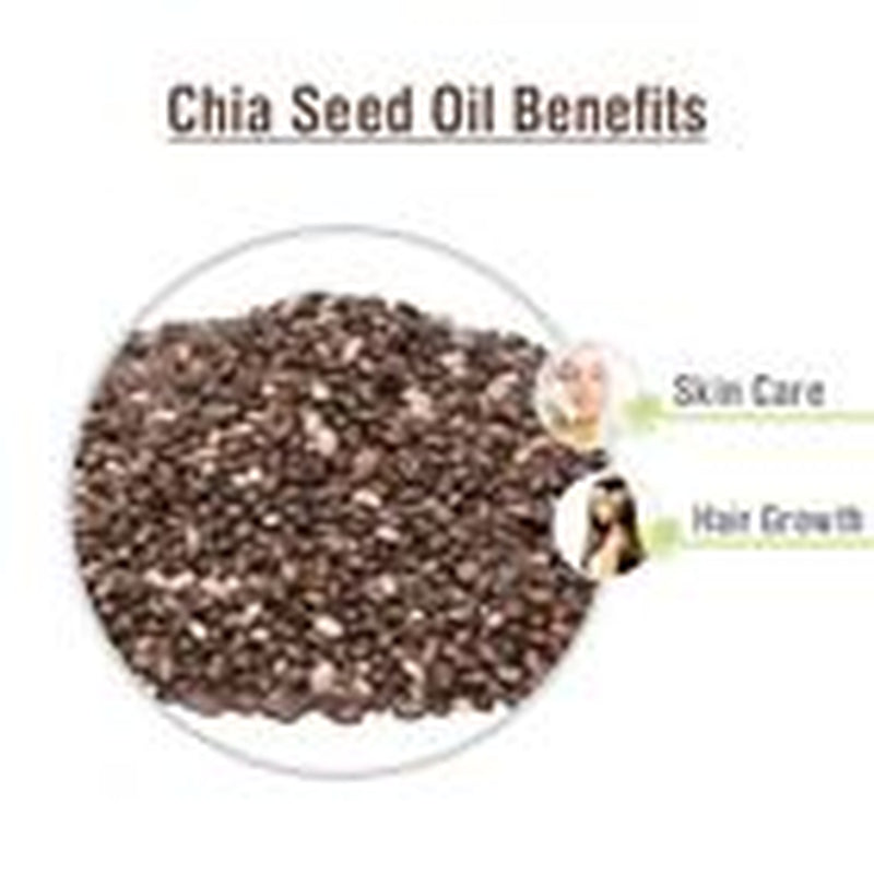 Chia Seed (Salvia Hispanica) 100% Pure & Natural Carrier Oil - [10Ml - 25 L]