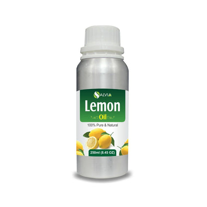 Lemon (Citrus Limon) 100% Pure & Natural Essential Oil - [10Ml–5000Ml].