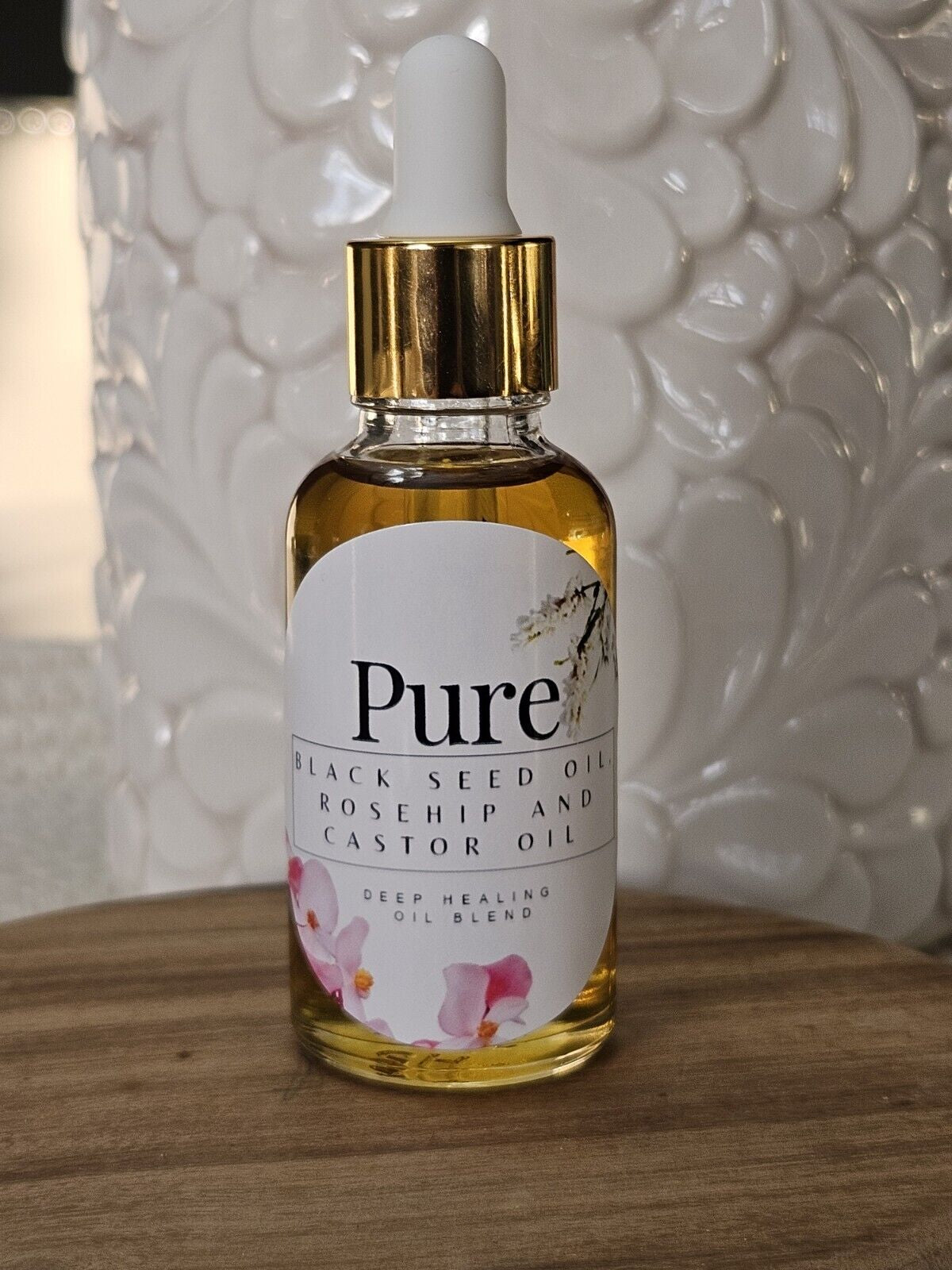 Pure Healing Oil/Rosehip Seed Oil/Black Seed Oil/Castor Oil/Organic Skin Care