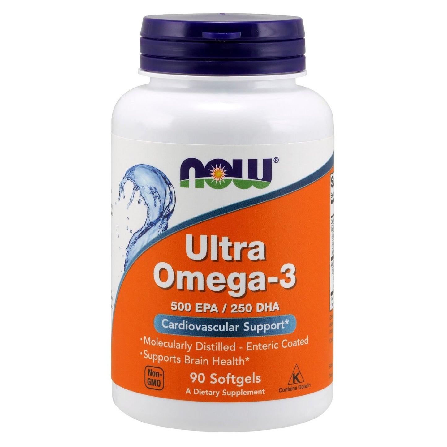 NOW Foods Ultra Omega 3, 1000 Mg, 90 Cápsulas Blandas