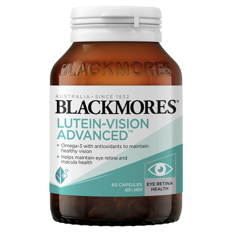 Blackmores Lutein Vision Advanced 60 Capsules