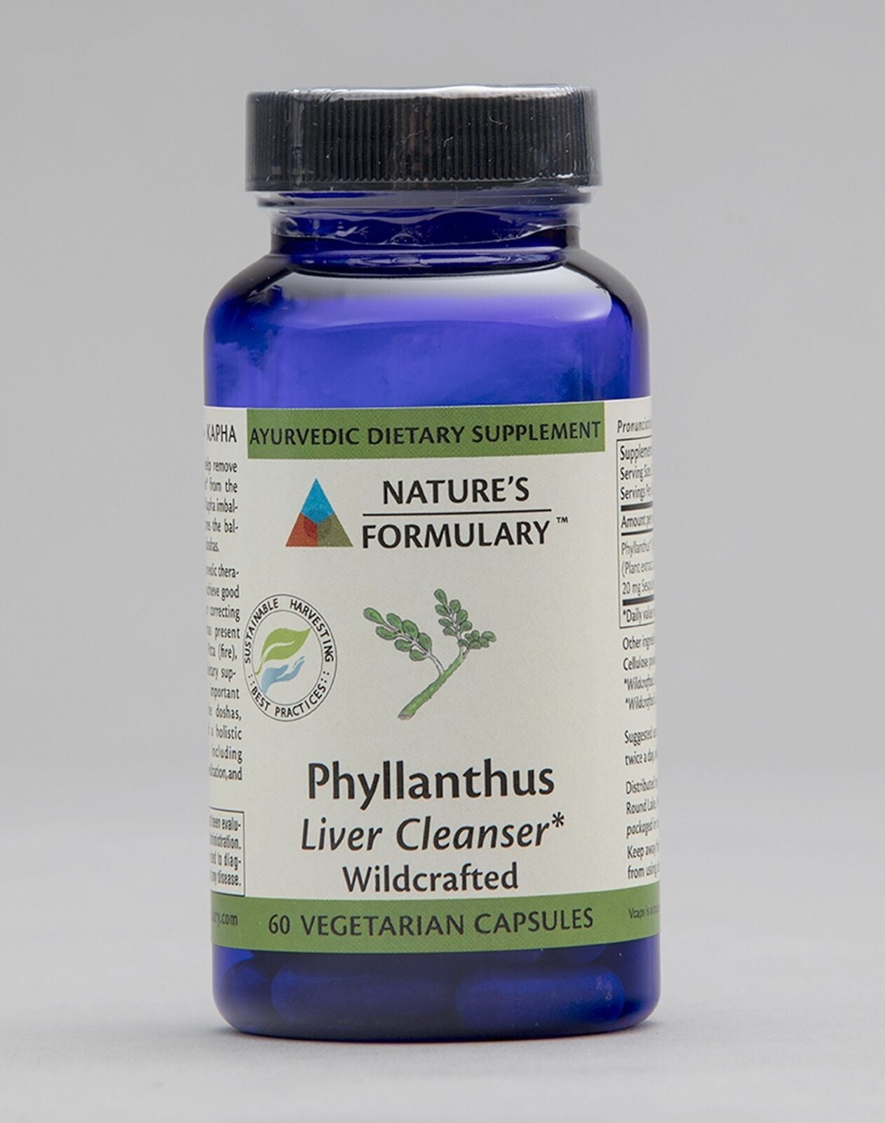 Nature'S Formulary Phyllanthus 60 Vegcap