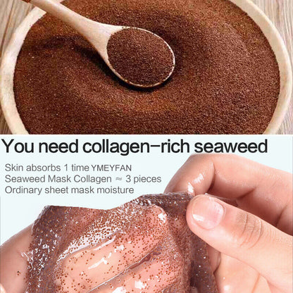 Pure Small Particle Seaweed Algae Collagen Facial Mask Hyrdating