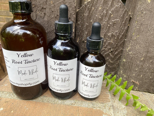 Yellow Root Tincture Alcohol Free Liquid Extract Tincture 2 Oz