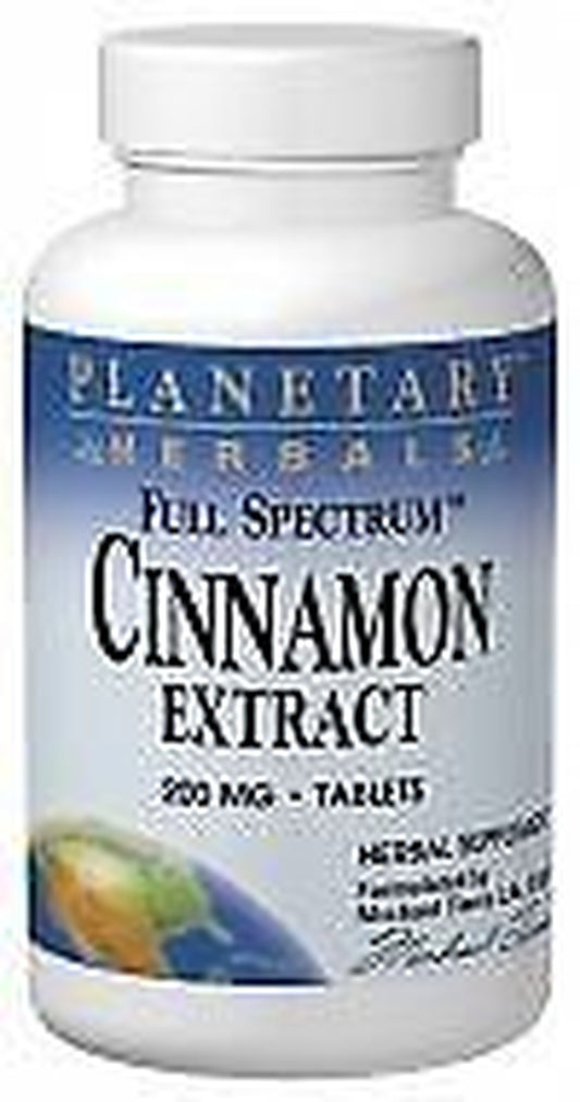 Planetary Herbals Full Spectrum Cinnamon Extract 200MG 60 Tablet