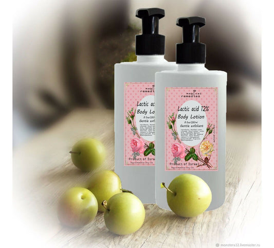 Exfoliating Body Lotion - 12% Lactic Acid with Lavender Floral Water.