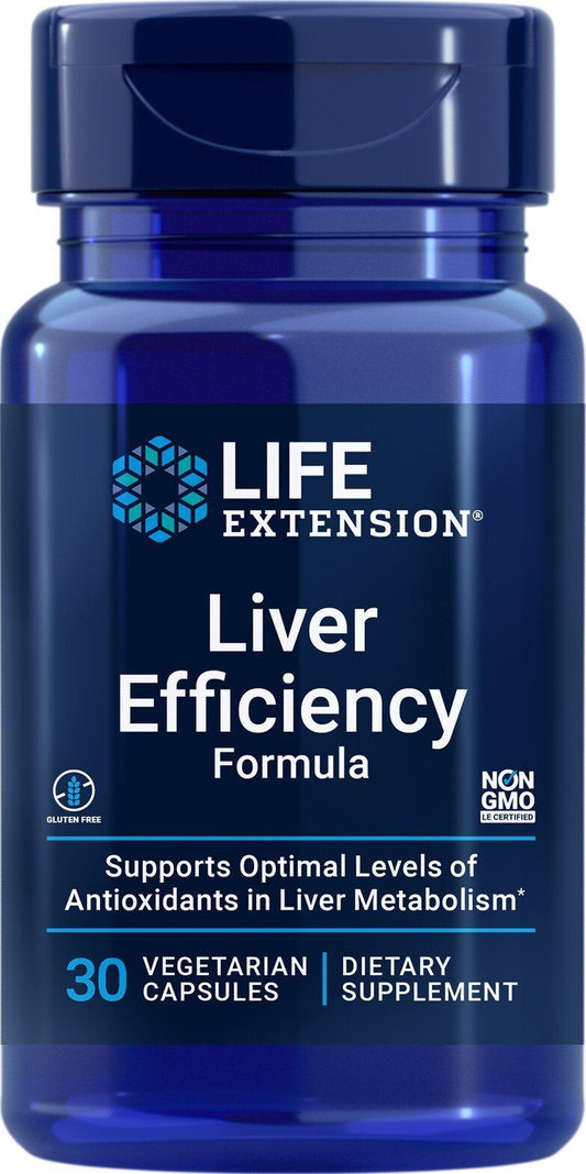 Life Extension Liver Effieciency Formula 30 Vegcap