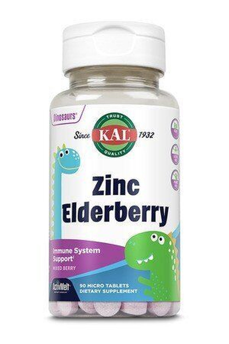 Kal Zinc Elderberry Activmelt 5 Mg Berry 90 Lozenge