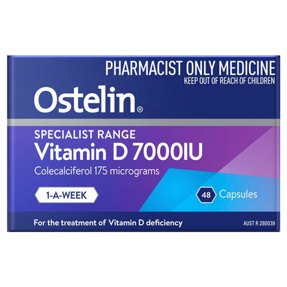 Ostelin Specialist Range Vitamin D 7000IU 48 Capsules