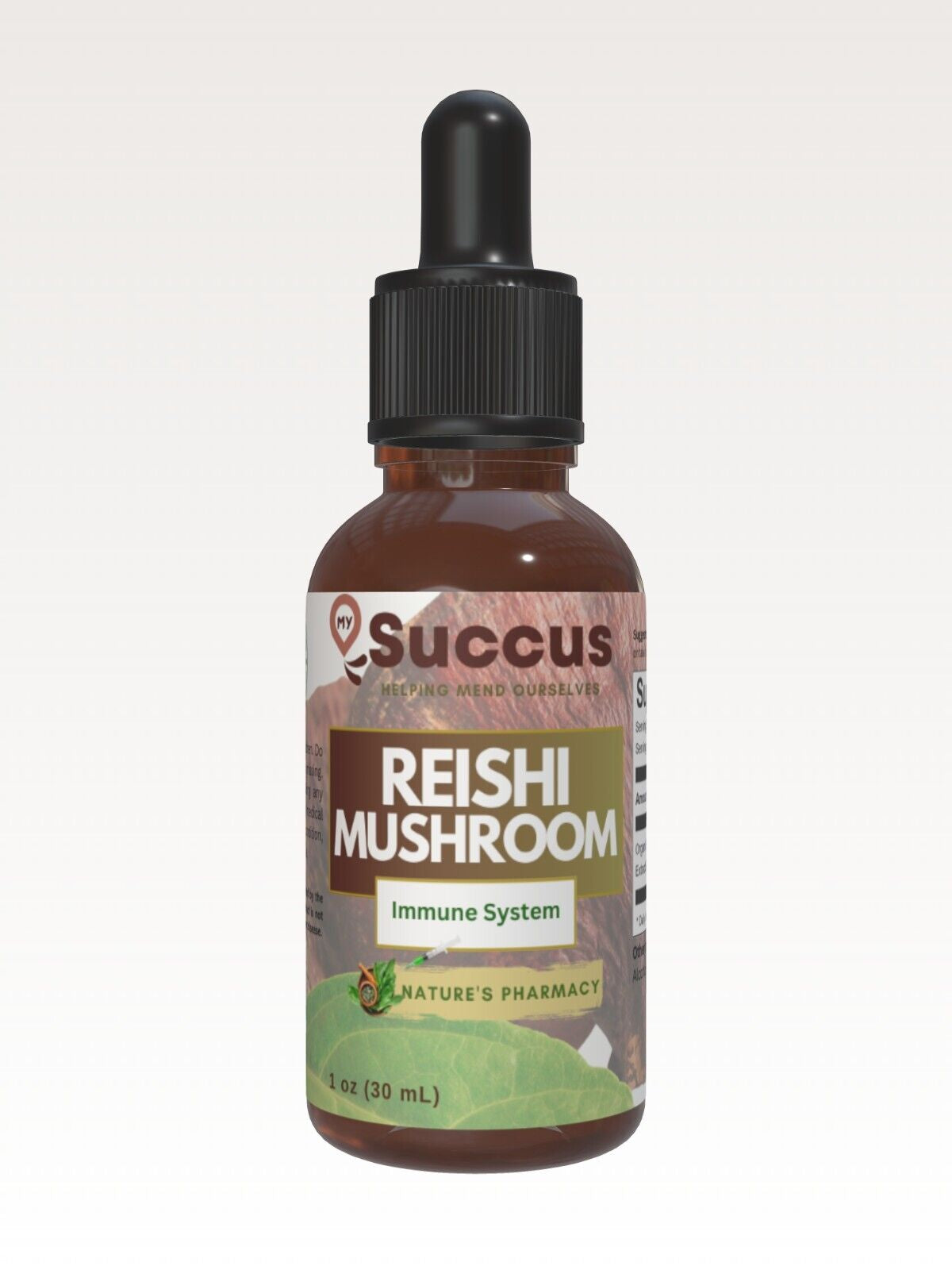 Reishi Mushroom Tincture - (Immune System)