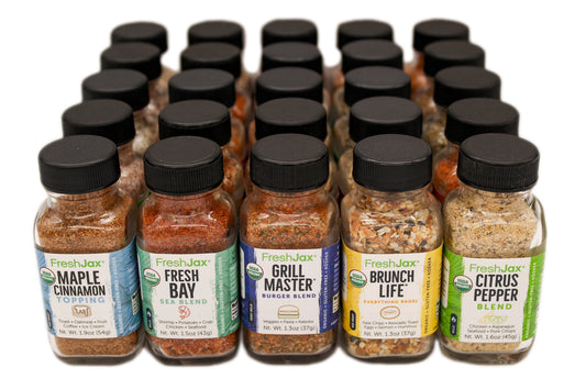 Organic Seasonings Gift Set - 25 Pack Starter Collection