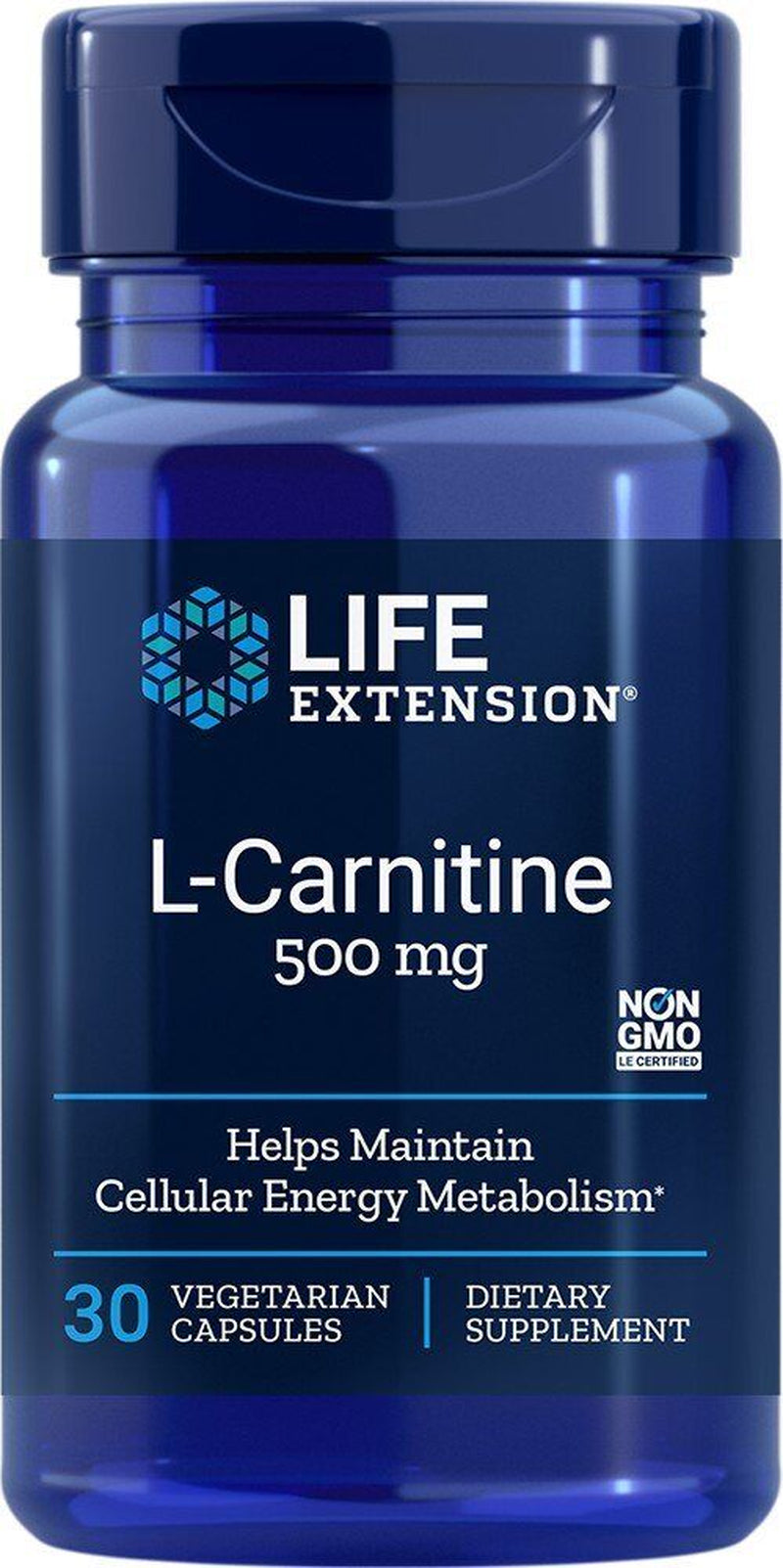 Life Extension L-Carnitine 500Mg 30 Vegcap