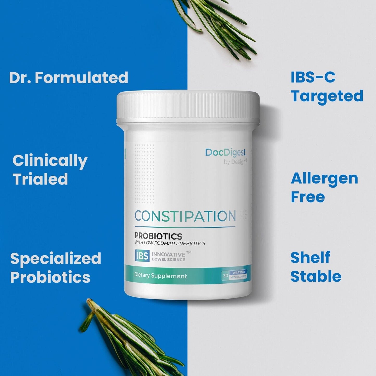 IBS-C Constipation Relief Probiotics