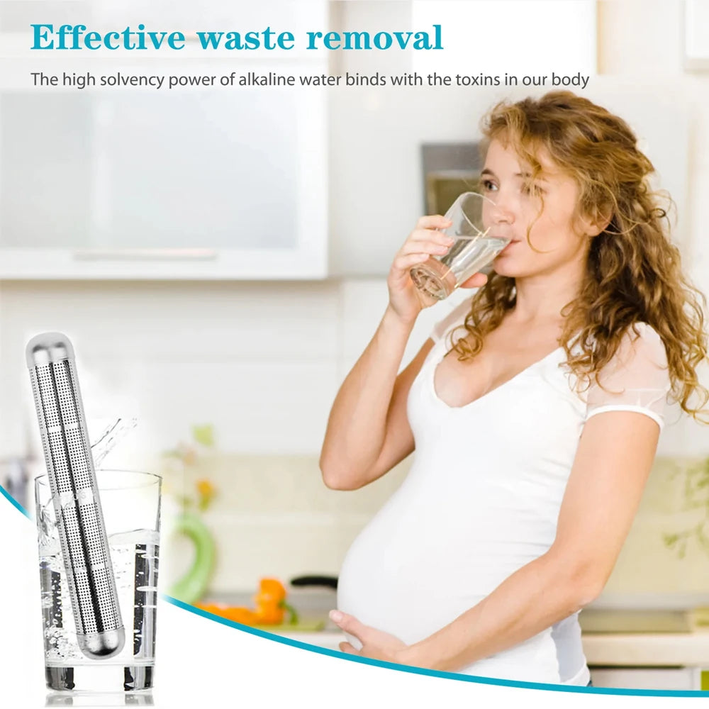 Portable Water Filter Stick Water Purifier Improve PH Balance Antioxidant Alkaline Water Stick