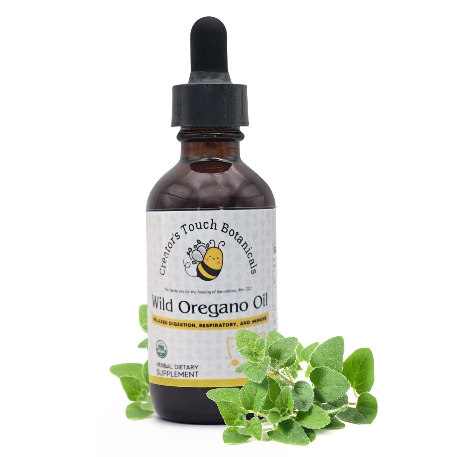 Wild Mediterranean Greek Oregano- Oil of Oregano 1 & 2 Fl. Oz Available