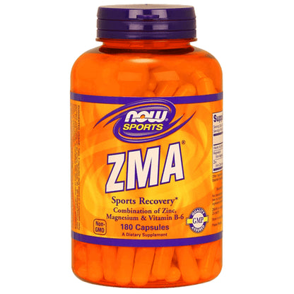 NOW SPORTS ZMA Sports Recovery (Zinc Magnesium Vit B6) 180 Caps