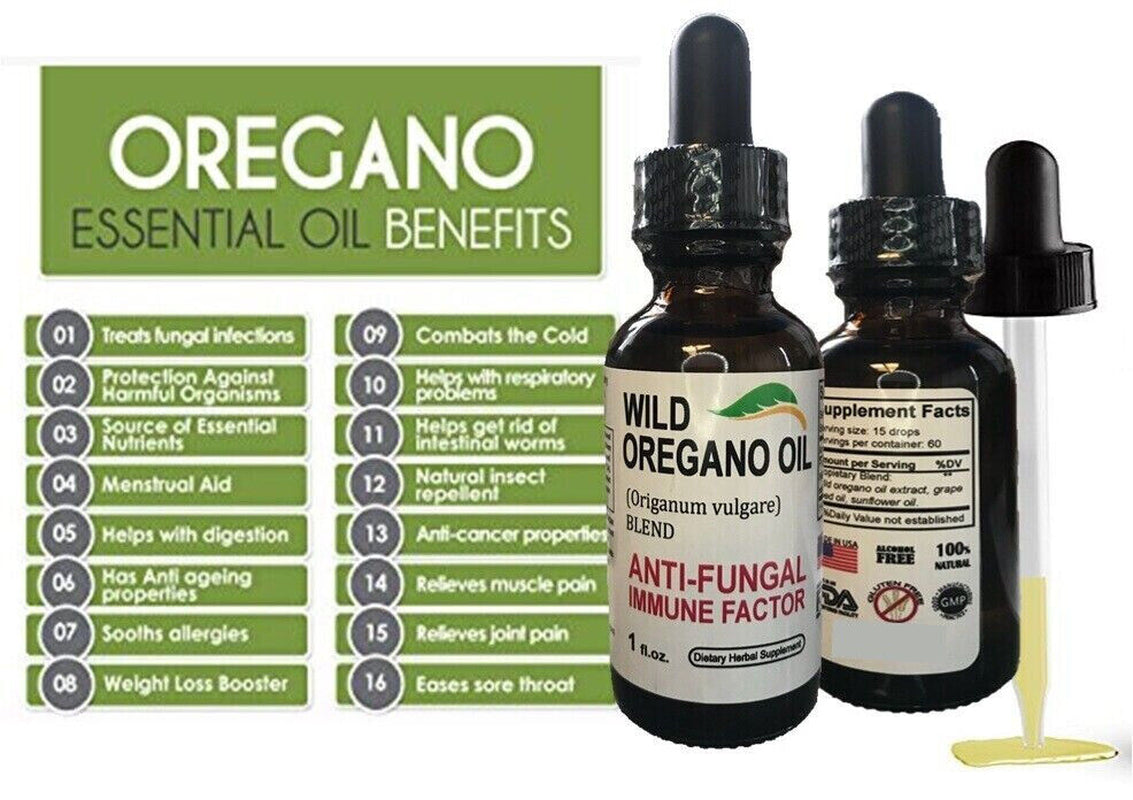 OREGANOL Oil of Oregano Oil  x2 PACK  60 Ml North American Herb